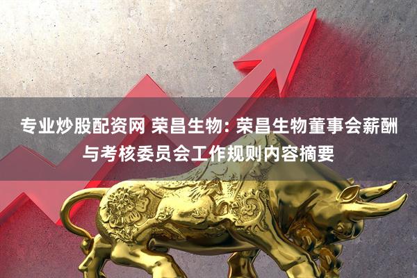专业炒股配资网 荣昌生物: 荣昌生物董事会薪酬与考核委员会工作规则内容摘要
